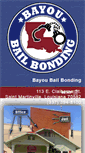 Mobile Screenshot of bayoubailbonding.com